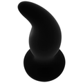 Ohmama - Plug Anal Curvo De Silicone Ponto P 12 Cm