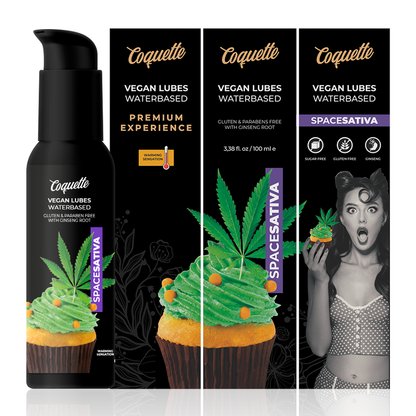 COQUETTE CHIC DESIRE - LUBRICANTE VEGANO ESPACIO SATIVA EXPERIENCIA PREMIUM 100 ML