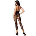 Passion - Woman Bs081 Bodystocking Preto Tamanho Único