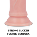 Rockarmy - Arnês + Dildo Realístico Tigre De Dual Densidade 14 Cm -O- 4.46 Cm