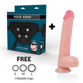 Rockarmy - Arn S + Dildo Silicone Líquido Premium Kingcobra 24 Cm -O- 4.77 Cm