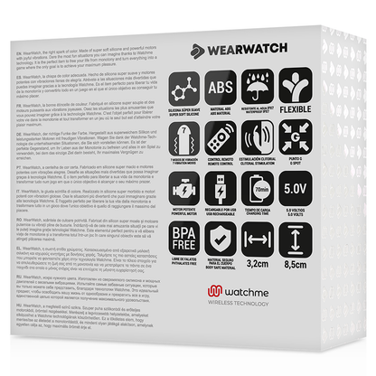 WEARWATCH - SEAWATER/SNOW DUAL TECHNOLOGY WATCHME VIBRATOR